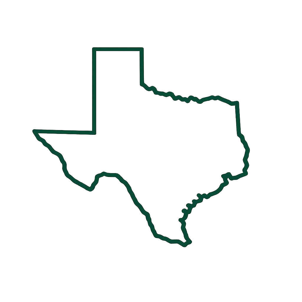 Texas outline