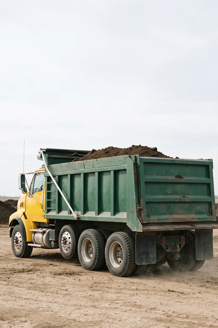 Dirt hauling and export