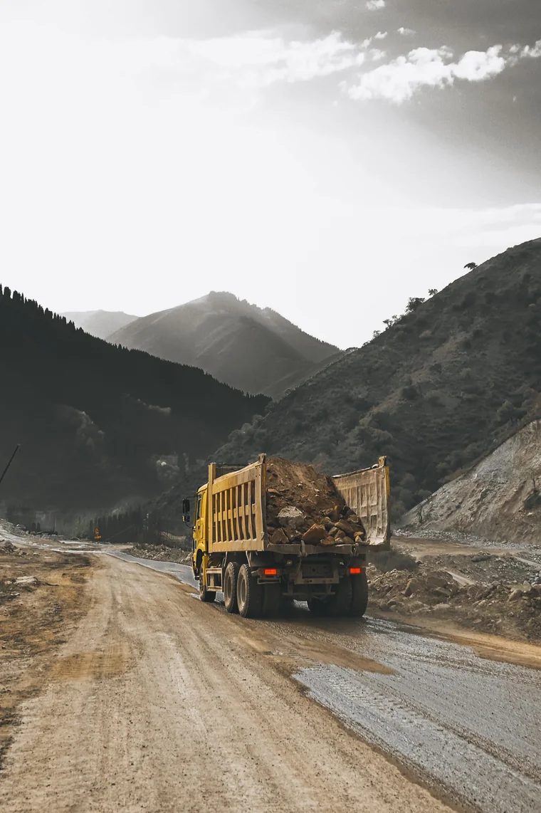 Dirt hauling and export